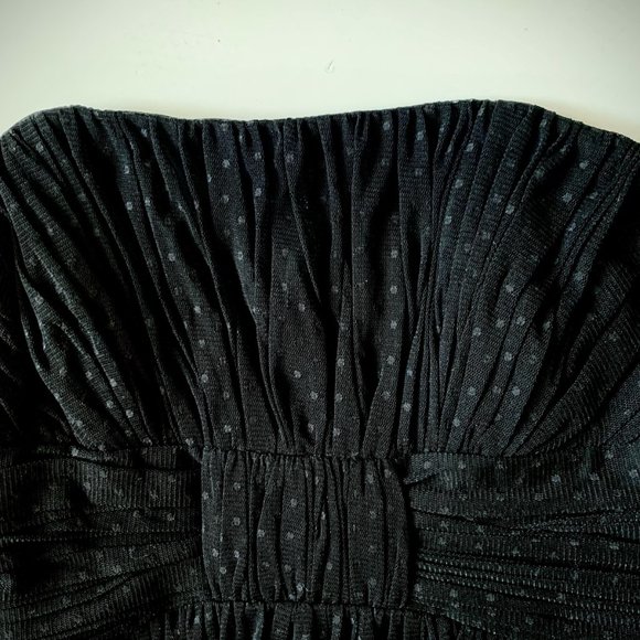 Jill Stuart Strapless Cocktail Dress in Black, Size 6 - Picture 4 of 6